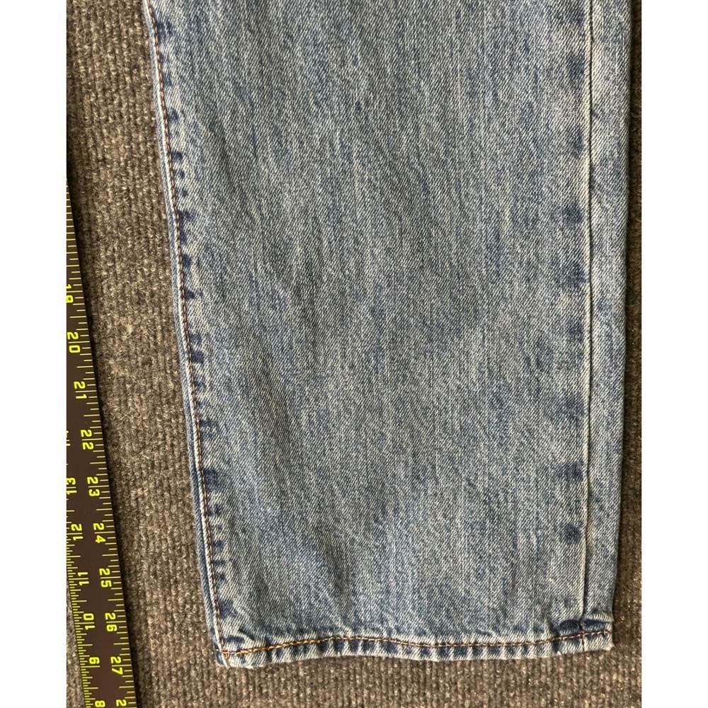 Levi's 501 Original Fit Button Fly Jeans Mens 36x30 Medium Wash Denim - Picture 6 of 7